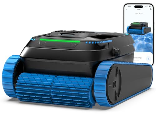 (2026 Neu) BOTLIFE Poolroboter Boden und Wand Wasserlinie, Akku Poolsauger