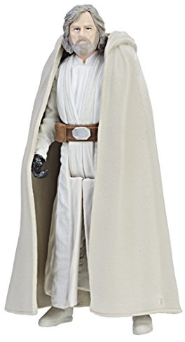 Star Wars Luke Skywalker (Jedi Master) Force Link Figure | Star Wars The Last Jedi 3.75 Inch Action Figure (2017 Wave 1 Orange) - Luke Skywalker (Jedi Master)
