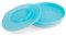 Twistshake Assiette – Vaisselle pour Bébé avec Couvercle Hermétique – Plateau de Sevrage Sans BPA – Accessoire d’Alimentation – Plaque d’Apprentissage pour Enfants – Bleu