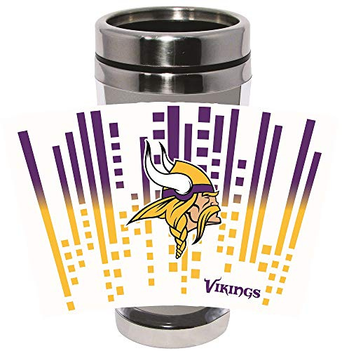 Minnesota Vikings Kaffeebcher/Coffee to go Becher ** Stainless Steel Tumbler **
