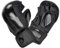 Ju-Sports MMA Sparring Handschuhe Carbon - Assassin schwarz, PU I Allkampf/MMA Handschuhe mit Handrückenpolster I Robuster Daumen- & Ballenschutz fürs Training I Größe L
