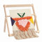 WILLOWDALE Multi-Craft Webrahmen, großer Rahmen, 41,9 x 39,9 x 3 cm, Holzwebstuhl, Wandteppich, Webstuhl, kreatives Basteln, für Kinder, Anfänger, Experten