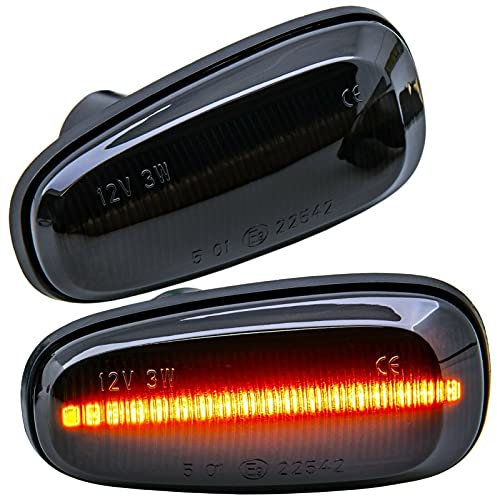 Recambo LED SEITENBLINKER passend für alle OPEL Astra G | OPEL Zafira A | SCHWARZ