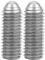 Edelstahl 10 Stück M12 Serie Edelstahl Positionierung Kugelschraube Stahlgewinde Innensechskant Feder Kugel Kolbenschraube(M12*35(10PCS))