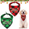 Hundehalstuch Weihnachten, 2 Stück Halstuch Hund, Hundekostüm Weihnachten, Hundebekleidung Zubehör, Hundehalstuch Bandanas, Klassisches Kariertes Hundehalstuch für Katzen Hunde