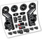Adesivi in vinile adesivo Fox 36 Performance Elite 2021 Forcella (Traffic Grey)