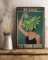 New Be Kind to Your Mind Poster Cannabis Poster Vintage Cannabis Marihuana Pot Head Weed Poster Metall Blechschild Rustikal geeignet für Zuhause und Küche Bar Man Cave Cafe Garage Wanddekoration 30,5