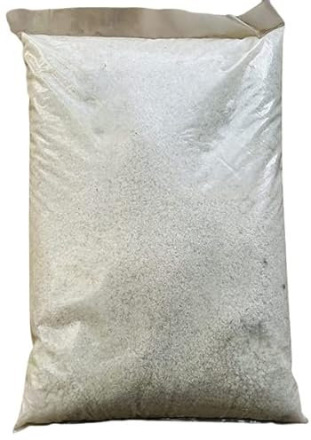 Winter Shield's White Rock Salt 25kg Bag De-icer Clear, Prevent Paths, Roads, driveways and Steps Icing Over, Provides Traction for Tyres on ICY Surfaces, reducing The Risk of skidding
