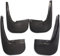 MAMXIU 4Pcs Auto Schmutzfänger Kotflügel Spritzschutz Kit für Mercedes for Benz for Viano for Vito W639 2006 2007 2008 2009 2010 2011 2012 2013 2014 2015 Kotflügelschutz Dekoration Zubehör,2006-2011