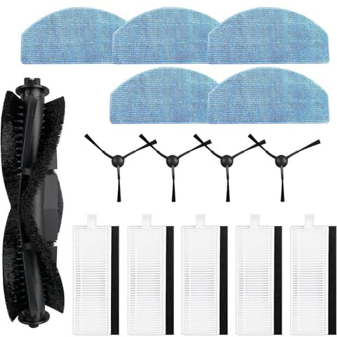 GYing Kit d'accessoires pour Tikom G8000, G8000 Pro, pour Honiture G20, G20 Pro, pour Laresar Evol 3 pièces de Rechange pour aspirateur Robot
