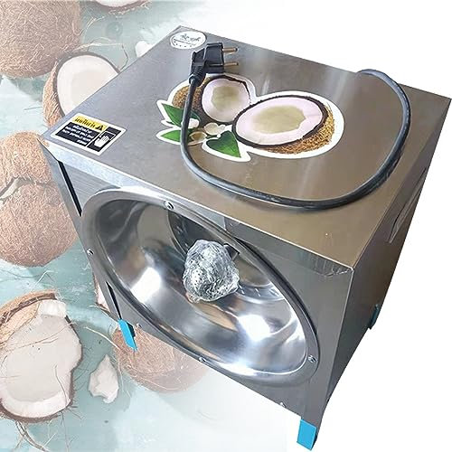 Vertical Coconut, Coconut Grater Scraper Shredder, Electric Commercial 304 Stainless Steel Coconut Digging and Extracting Machine Coconut Shredder