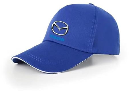 BAUFAS Auto-Baseballkappe, für Mazda MX-5 Miata NA NB NC ND 1990-2019 2020 2021 2022 2023 Männer Frauen Personalisiert Einstellbar Erwachsene Abenteuer Reise Auto Baseballkappe,A