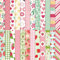 48 Blatt Obst Muster Scrapbooking Papier 24 Motive Aquarellmotiv Dekorpapier Bastelpapier Block mit Muster 6 X 6 Decoupage Papier Dekorativ Motivpapier für DIY Kartenherstellung Basteln Zubehör
