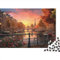 Puzzle 1000 Teile,puzzle Erwachsene, Impossible Puzzle, Geschicklichkeitsspiel Für Die Ganze Familie,Puzzle Farbenfrohes Legespiel - Fahrräder in Amsterdam.Home Dekoration Puzzle 1000pcs (75x50cm)