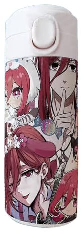 Anime Blue Lock Nagi Bouteille d'eau de sport isotherme en acier inoxydable 420 ml Tasse de voyage portable sous vide Tasse droite