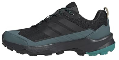 adidas Terrex Skychaser AX5 Gore-Tex Hiking Shoes, Scarpe da Trekking Uomo, Core Black/Carbon/Pure Teal, 42 EU
