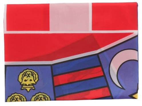 BEBEMOKO Adorno De Jardín Bandera Decoración De Calles Bandera De Poliéster Para Fiestas y Desfiles