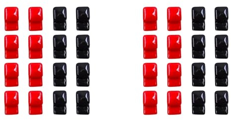Kznifmk 32 Stück Loseabdeckungen für Batterieklemmen, flexibel, Omnibus-Stange, Isolationsabdeckung, Klemme 280 Ah, Isolierung von Zellen
