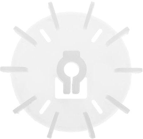 Ciieeo Ventilateur De Refroidissement Pour Moteur Électrique Pales De Ventilateur Petits Ventilateurs Portables En Plastique Blanc