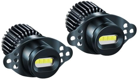 Zpengtai Angel Eye Marker 2 Stück 80 W Angel Eyes Marker No Error Fit für BMW E90 E91 LCI 2009-2011 LCI Non Xenon Headlight Angel Eyes