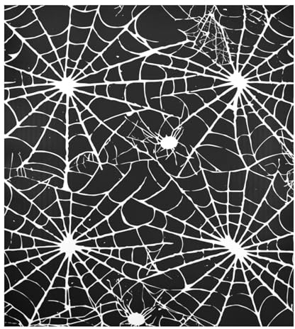 Black Spider Net Decorative dishwasher front magnetic cover reusable fridge cover magnet front panel magnetic holiday decor 23x26in