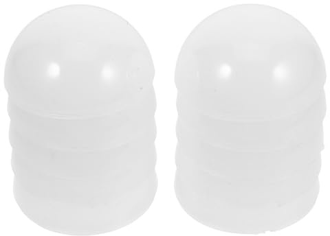 FIXOSHEE 10 pièces Abat-jour PC Résistant Chaleur pour Éclairage Salle de Bain Anti-buée Compatible Ampoules LED Semi-rondes et Globes de Remplacement