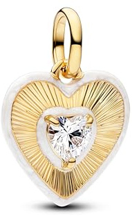 PANDORA ME 764409C01 ciondolo con medaglione a cuore