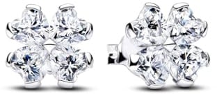 Pandora Sparkling Lucky Clover Stud Earrings 294500C01 Ohrringe