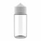 Chubby Gorilla PET Unicorn 100ml Bottles (5-Pack) (Clear Transparent w/White Cap)