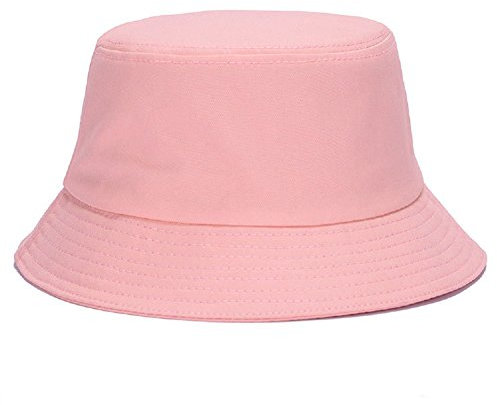 Demarkt Fischerhut Fischermütze Sonnenhut Schlapphut Freizeithut Anglerhut Damenhut Rosa
