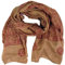 GURU SHOP Dünnes Baba Tuch, Benares Lunghi - Caramel, Herren/Damen, Synthetisch