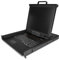 StarTech.com Console KVM en Rack - KVM VGA à port Unique avec Écran LCD 17 pour Rack Serveur - Tiroir KVM LCD 1U Universel Complet avec Câbles/Matériel - Clavier QWERTY - 50 000 MTBF (RKCONS1701)