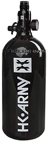 HK Army 48ci/3000psi Compressed Air HPA Paintball Tank Air System w/Regulator - Black