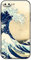 Berkin Arts Compatible with iPhone 8 Plus Case iPhone 7 Plus Case Silicone Cover with Screen Protector Japanese Style Ukiyo-e (The Great Wave by Katsushika Hokusai)