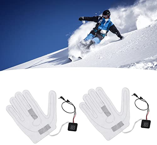 Yctze Chauffants, à Engrenages Réglables Chauffants Moufles Portatives Thermiques Lavables pour Le Cyclisme la Randonnée et la Motocyclette