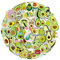Giantree 100Pcs Avocado Aufkleber Kleiner Ausdruck Stickers Set, Cartoon Frucht Scrapbook Stickers Astethic DIY Aufkleber für Teenager Kinder