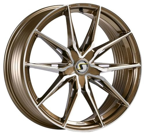 Schmidt Felge TwentyOne 8.5Jx20 ET38 5x112 BronzeBrushed kompatibel mit Mercedes-Benz C-Klasse W204, C-Klasse W205