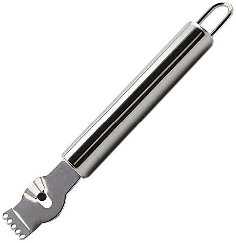 Soft Touch Lemon Zester, Fruit Orange Peeler Kitchen Tools with Channel Knife for Citrus Limes