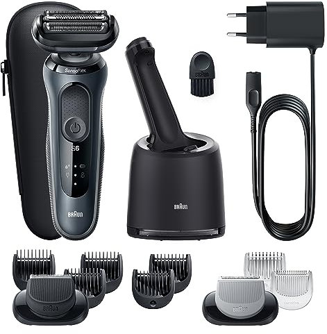Braun 61-n7650cc Nass- und Trockenrasierer mit Smartcare-Zentrum, Schwarz