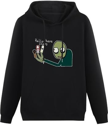 Hot Rare Salad Fingers Rusty Spoons Men'S Hoody Black 3XL