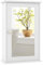 COSTWAY Armoire Murale de Salle de Bain, Meuble Salle de Bain avec Porte-Miroir, Armoire Suspendue à 2 Niveaux, Armoire à Pharmacie, Étagère Réglable, 15 x 34 x 53 cm, Blanc