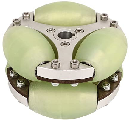 Omnidirektionales Rad, 100 Mm, 80 Kg Tragkraft, Zweireihig, Hohe Härte, Multidirektionale Räder Für Roboterautowagen, Gepäck