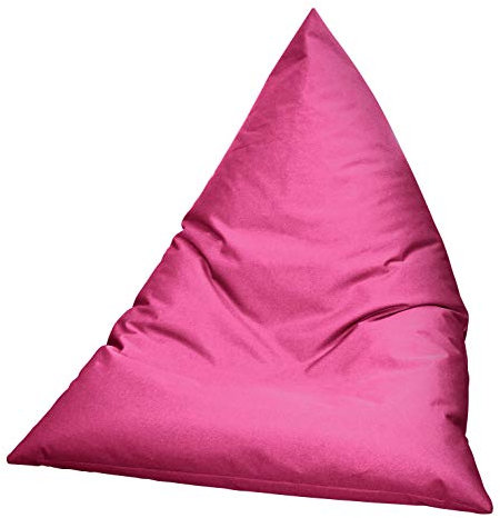 Autrefois Epsilon Sitzsack, rechteckig, Rosa, XXL, für Innen- und Außenbereich, Berlingo, 140 x 110 cm, wasserfester und UV-Schutz, abnehmbarer und waschbarer Bezug, für Pool und Garten