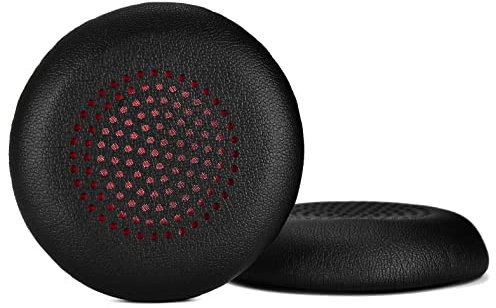 INF Replacement Ear Pads for MPOW HC5 HC6, Protein Leather + Memory Foam, Black