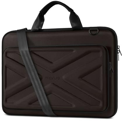 MOSISO Hartschale Laptoptasche 17 Zoll, 17,3 Zoll Laptop Schultertasche