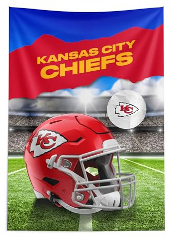 NFL Kansas City Chiefs NFL Midfield Wandbehang, 101,6 x 144,6 cm