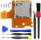 1 Pack Micro SD Card Reader Replacement for Nintendo Switch HAC-SD-01, TF SD Memory Card Slot Socket Reader Board Repair Kit Replacement for NS Console(11pcs)