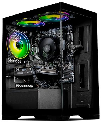 SCAN Aspect Gaming PC | RTX 4060 8GB | Ryzen 7 5700X (8 Core/16 Thread) | 32GB RAM | 1TB M.2 SSD | Dynamic RGB Lighting | WiFi | Streaming Ready | Windows 11
