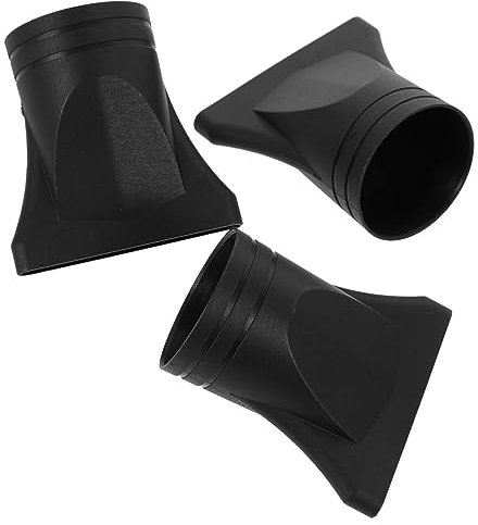 COMPUKAS 3pezzi Diffusore Per Asciugacapelli Ugelli Per Styling Professionale Resistente Temperature e Facile Da Installare e La Lucentezza Dei