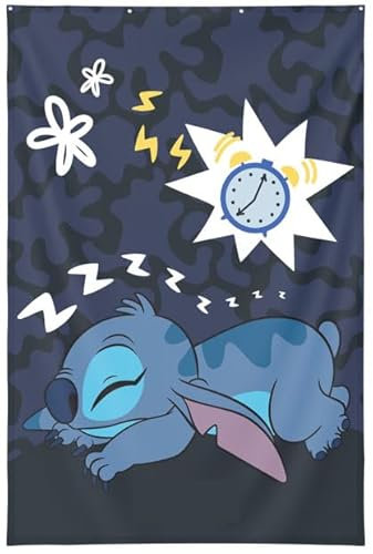 Lyo Dekoratives Poster Stitch, Wanddekoration, Disney Stitch Sleeping, 125 x 85 cm